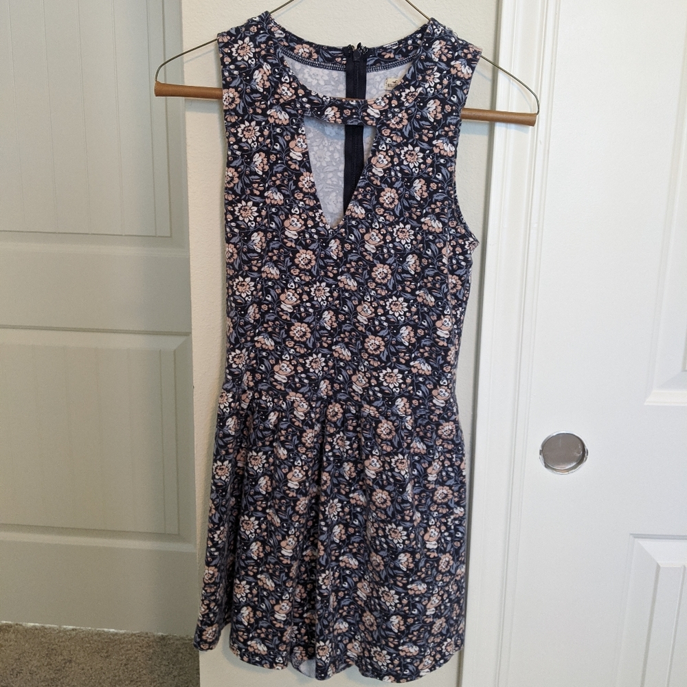 Hollister Flower Print Romper